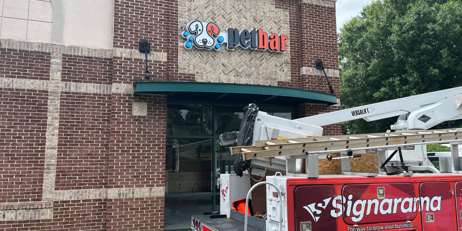 Outdoor Storefont Signs