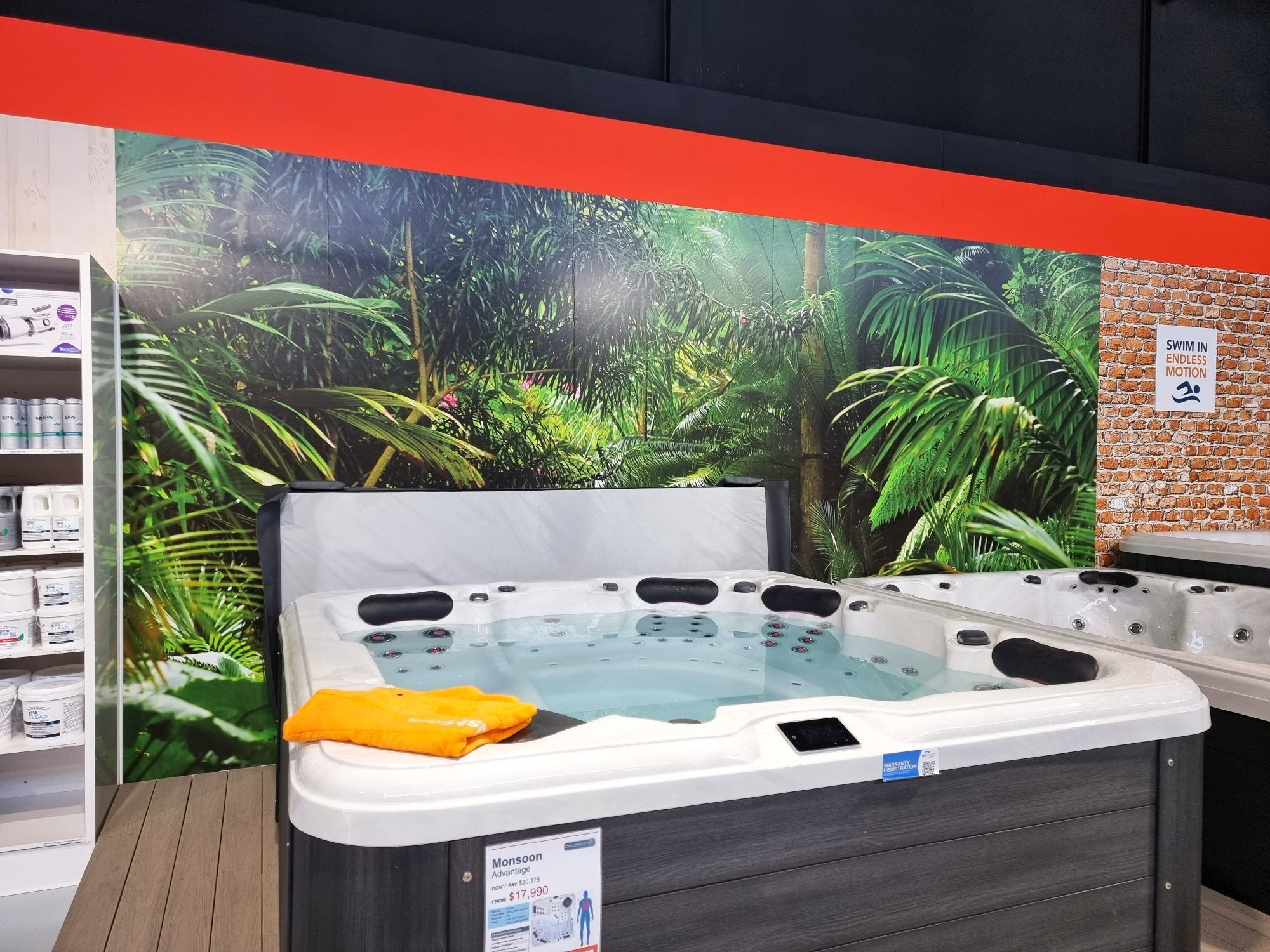 Just Spas Osborne Park Signage