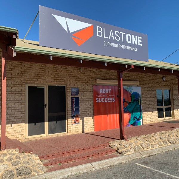 Blastone New Building Signage