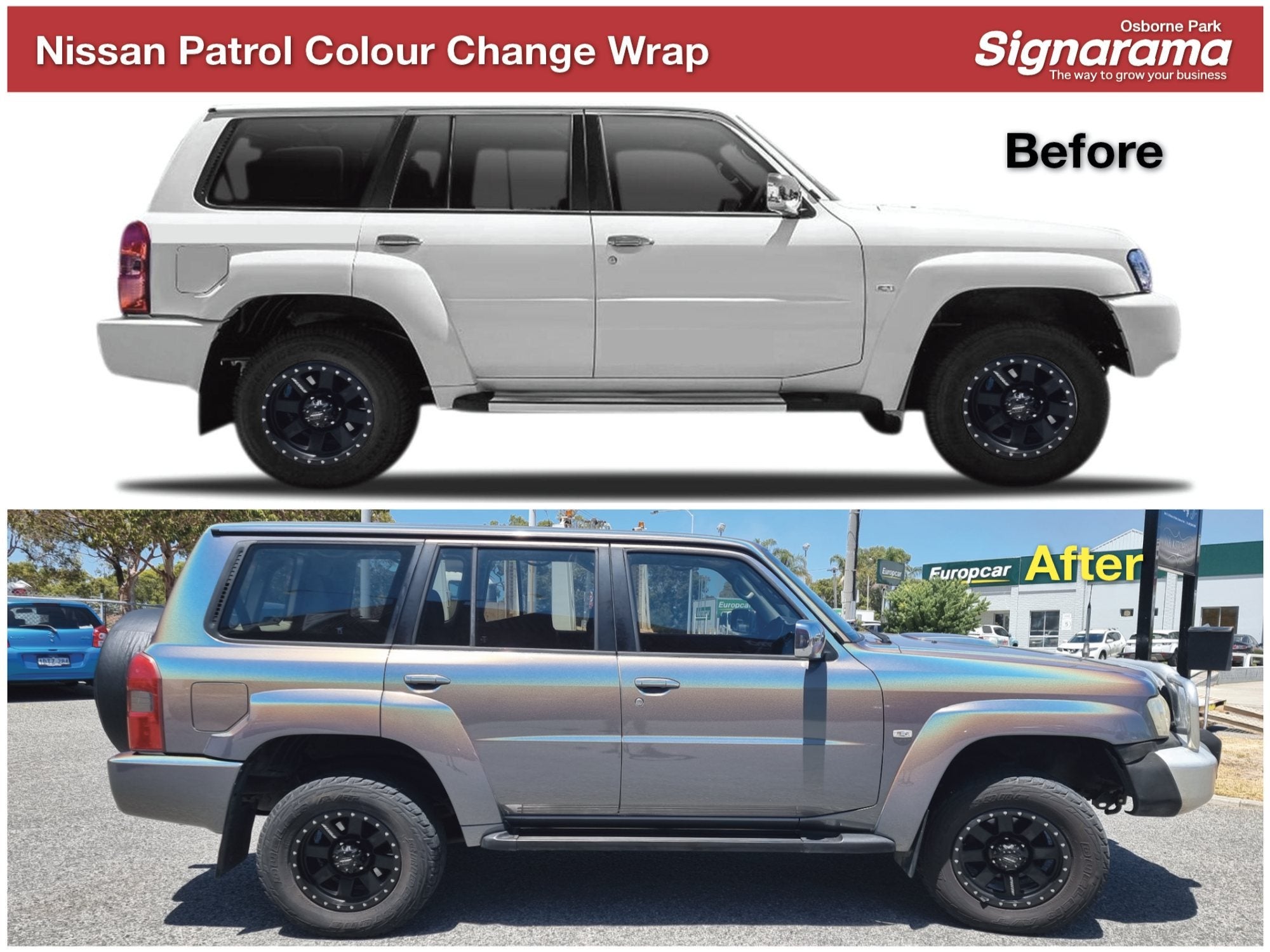 Nissan Patrol Colour Change Wrap