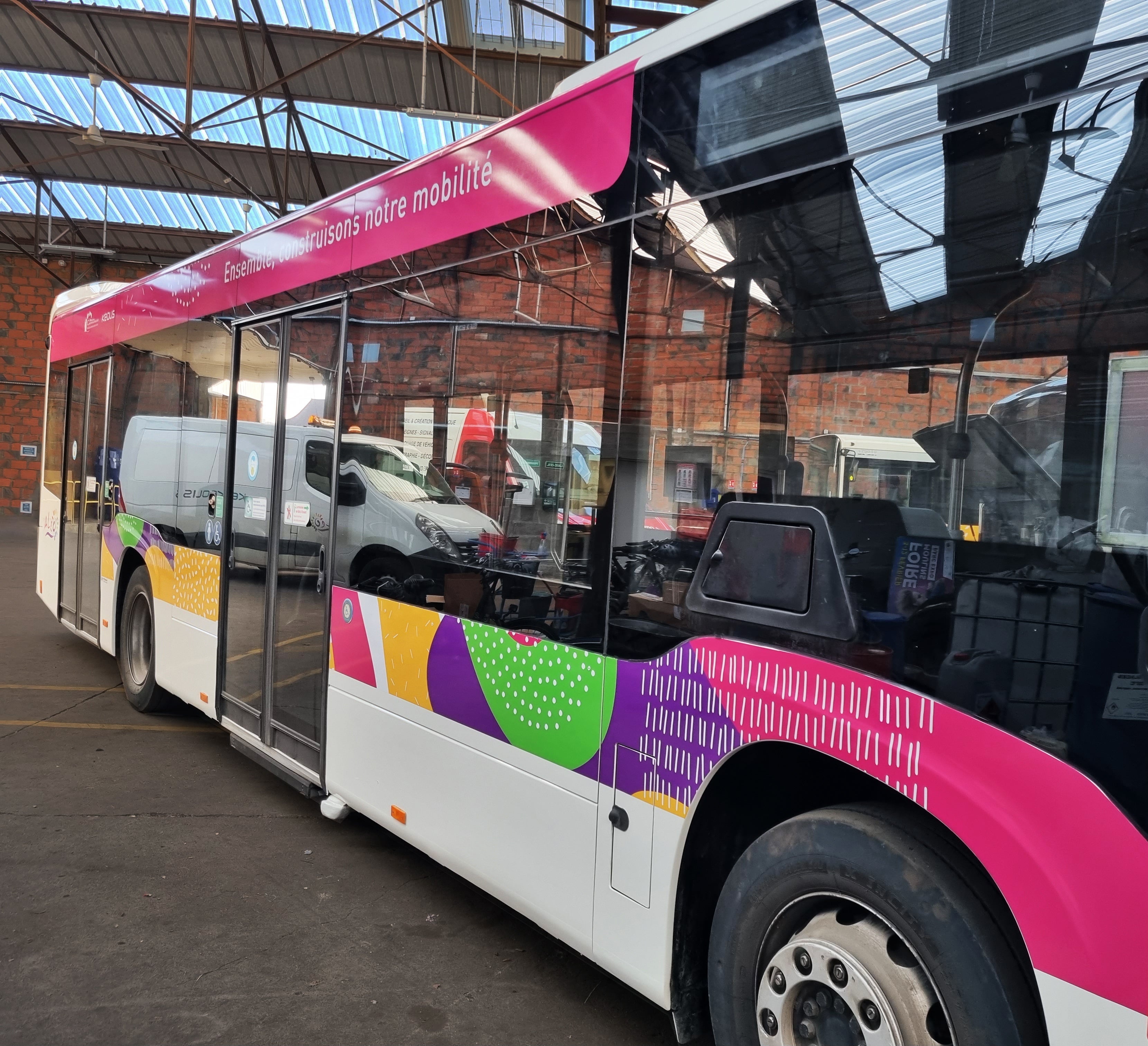Marquage Adhésif Aléo Keolis