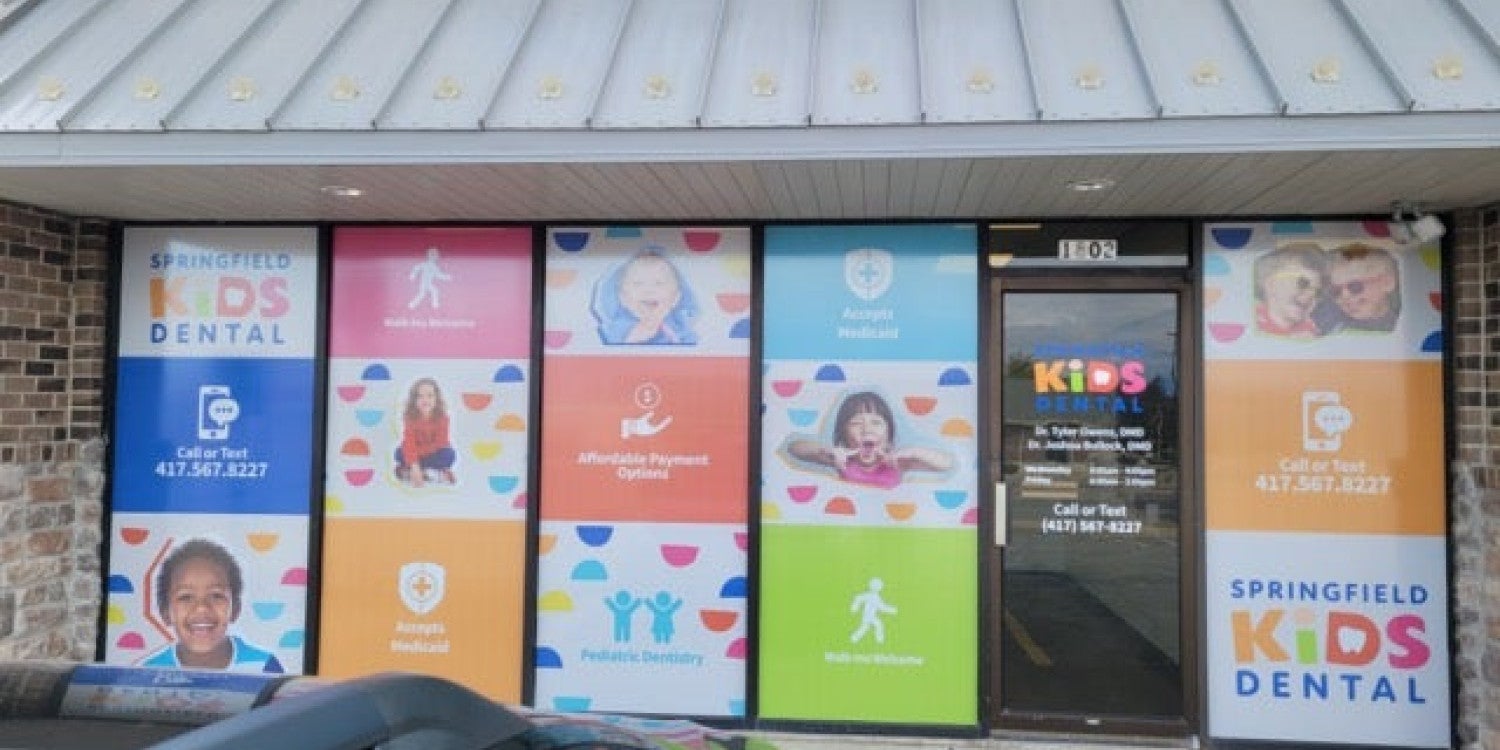 Perforated Window Decals