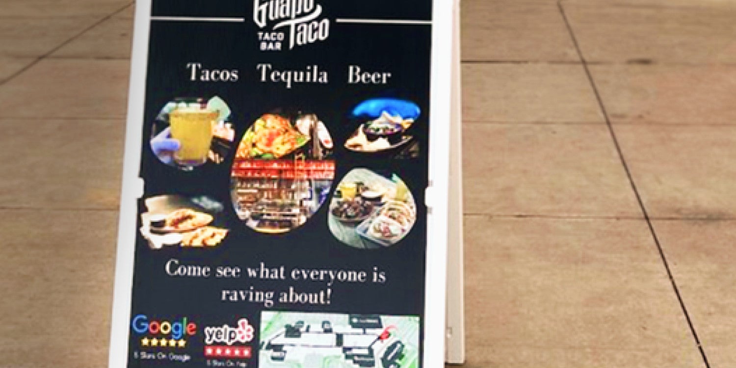 A-Frame & Sandwich Board Signs