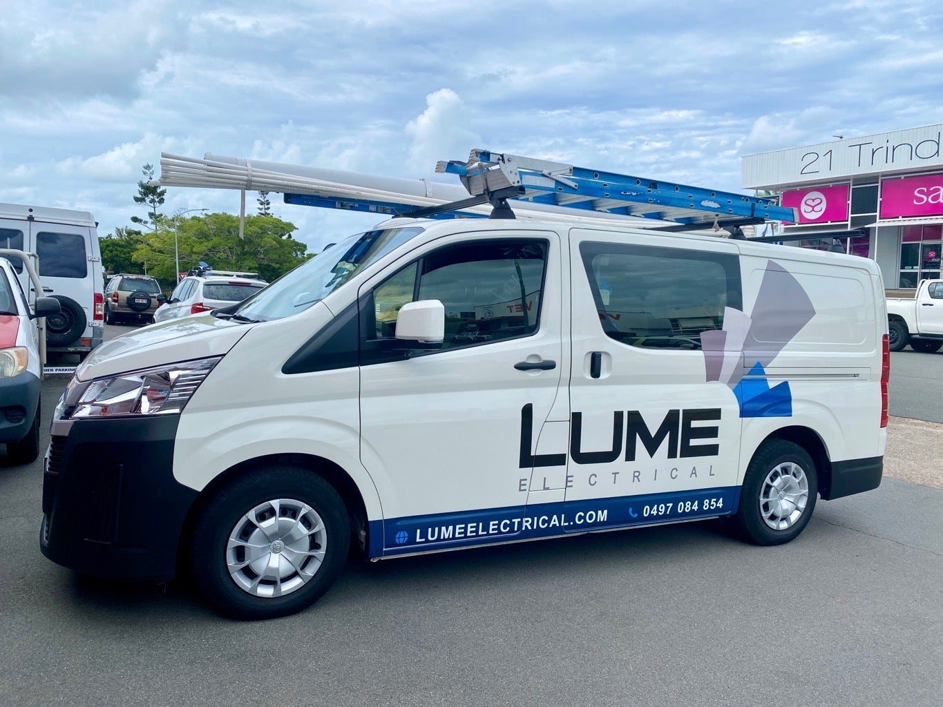 Lume Electrical Vehicle Signage