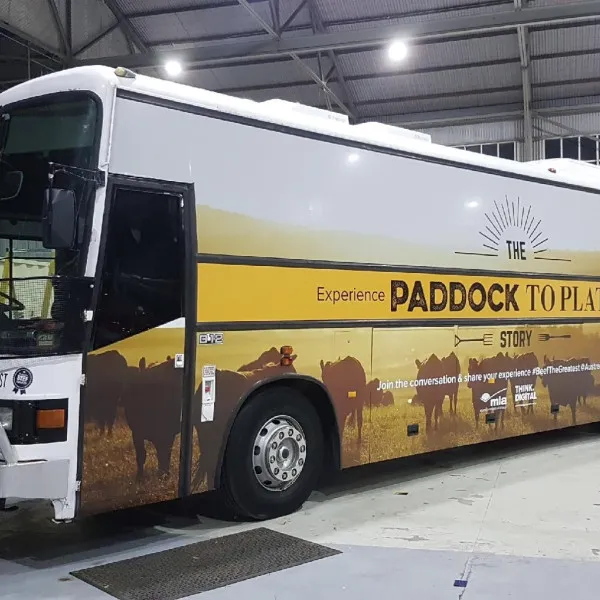 bus wrap wollongong, bus wrapping Illawarra