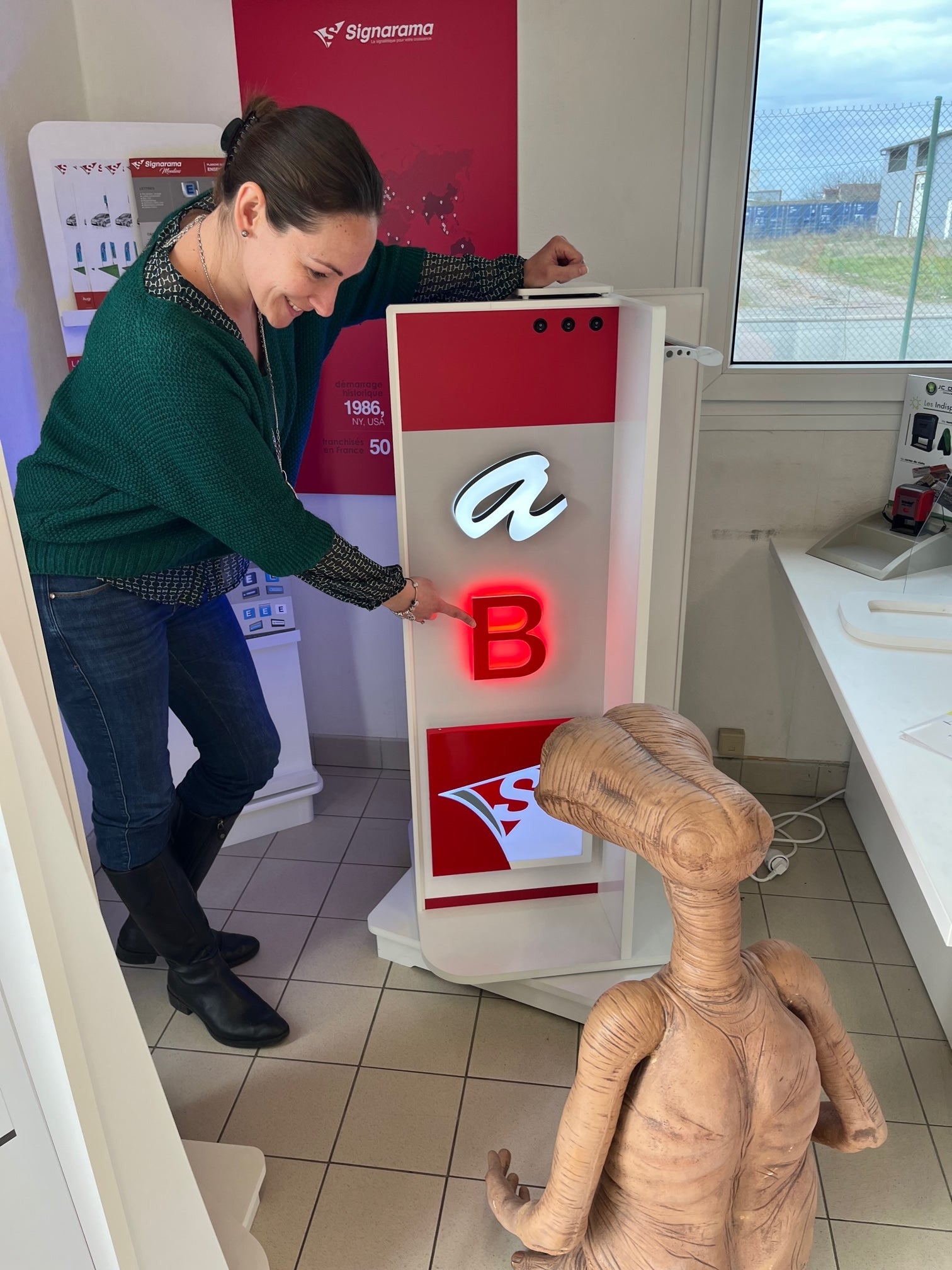 Un visiteur inattendu !