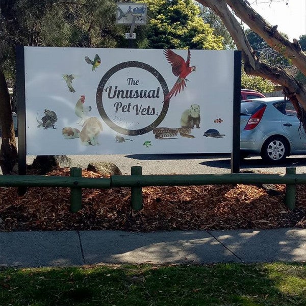 Post and Panel Sign