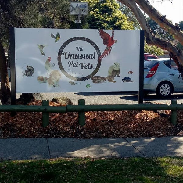 Post and Panel Sign