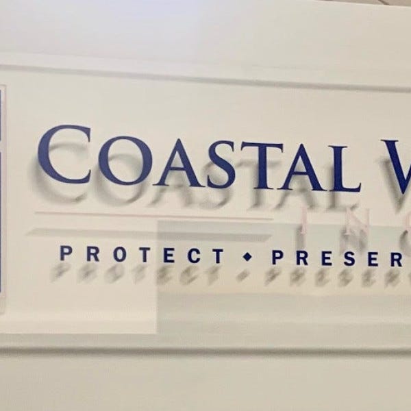 Printed logo on acrylic lobby sign