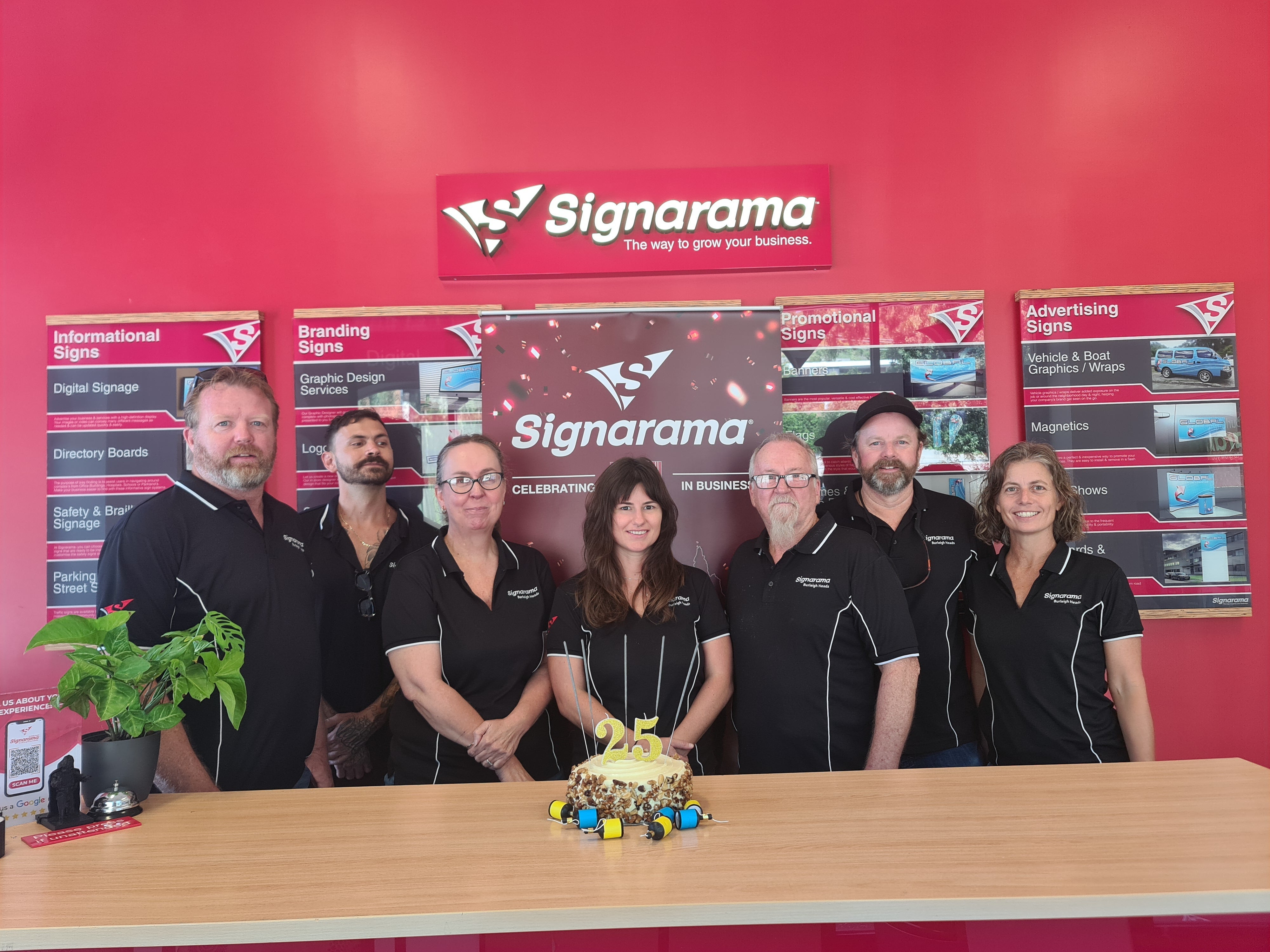 Signarama's 25 years Celebration