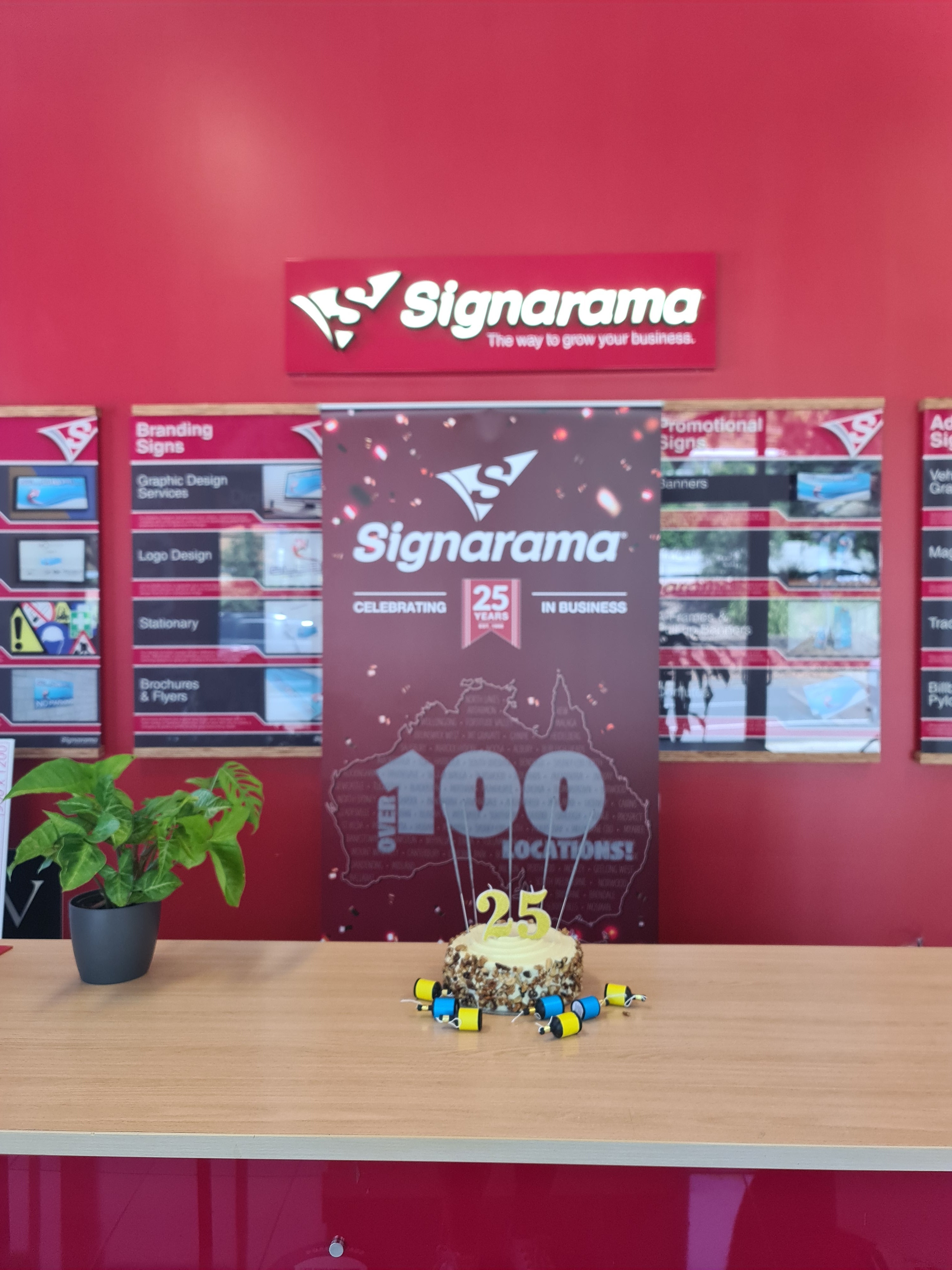 Signarama's 25 years Celebration