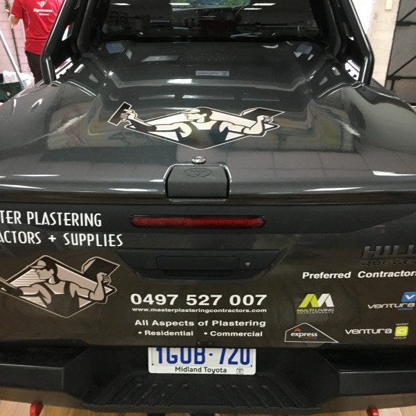 Master Plastering Contractors & Supplies Ute Graphics