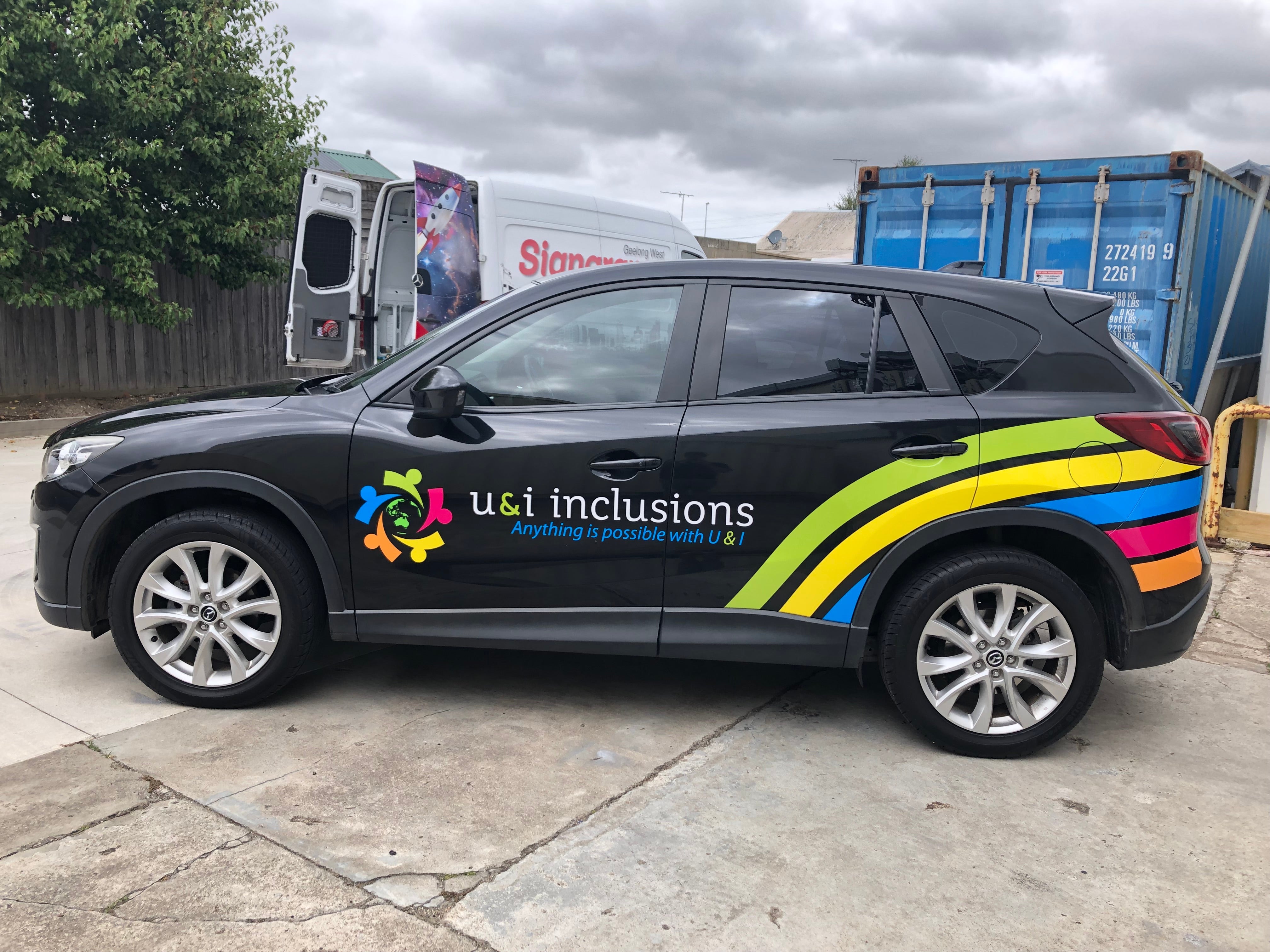 U & I Vehicle fleet Wraps