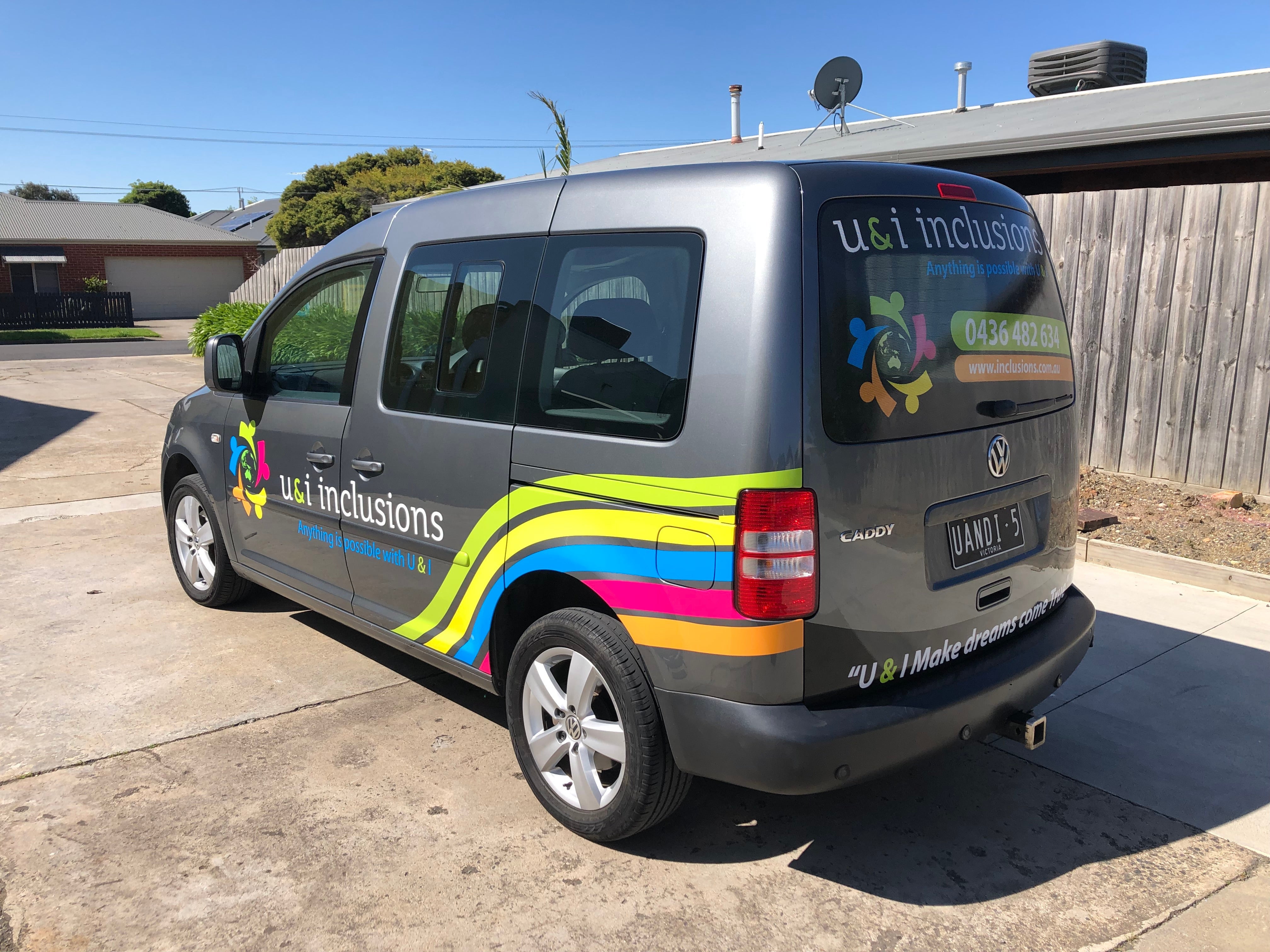 U & I Vehicle fleet Wraps