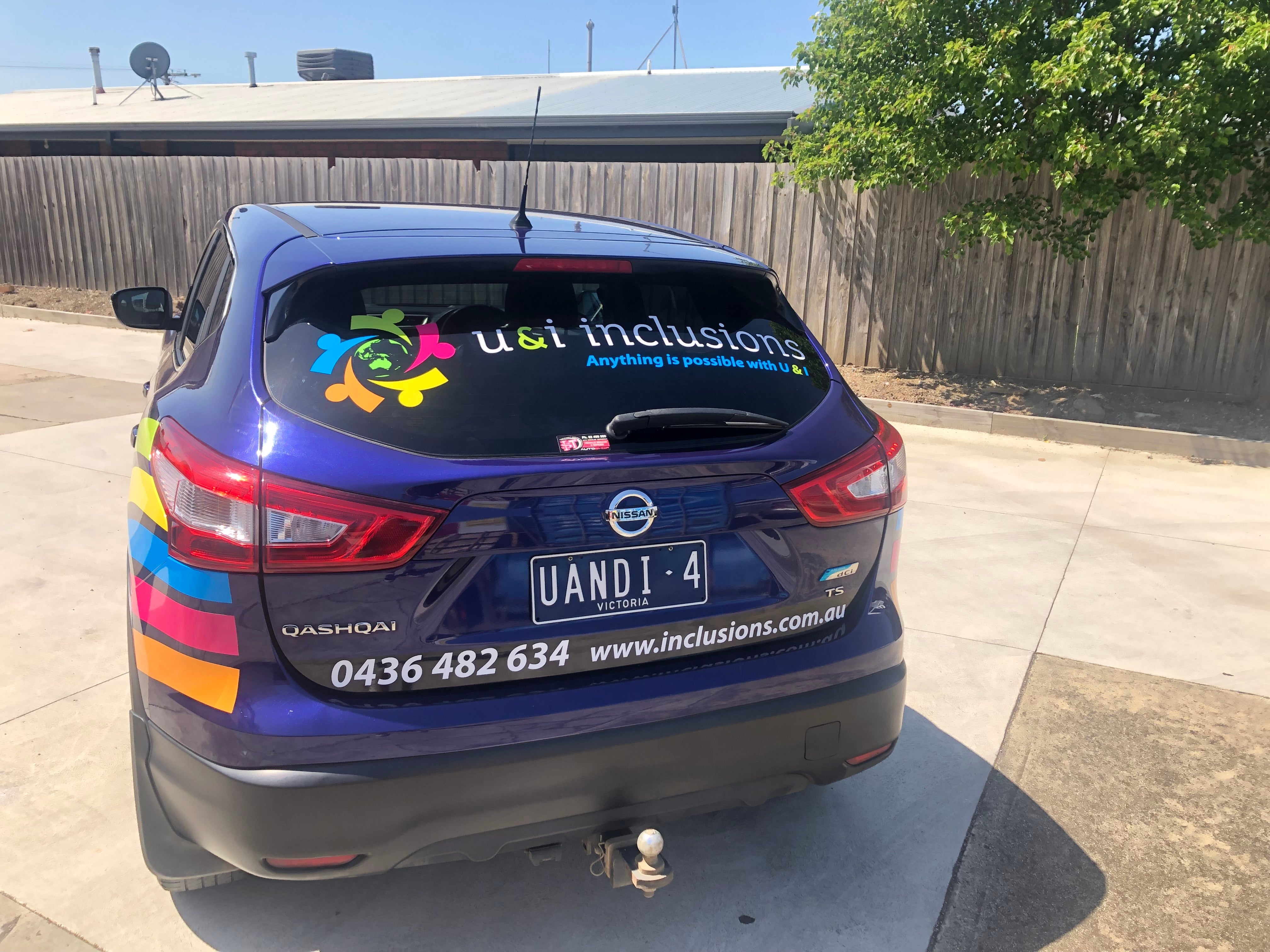 U & I Vehicle fleet Wraps