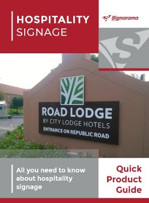 Hospitality Signage