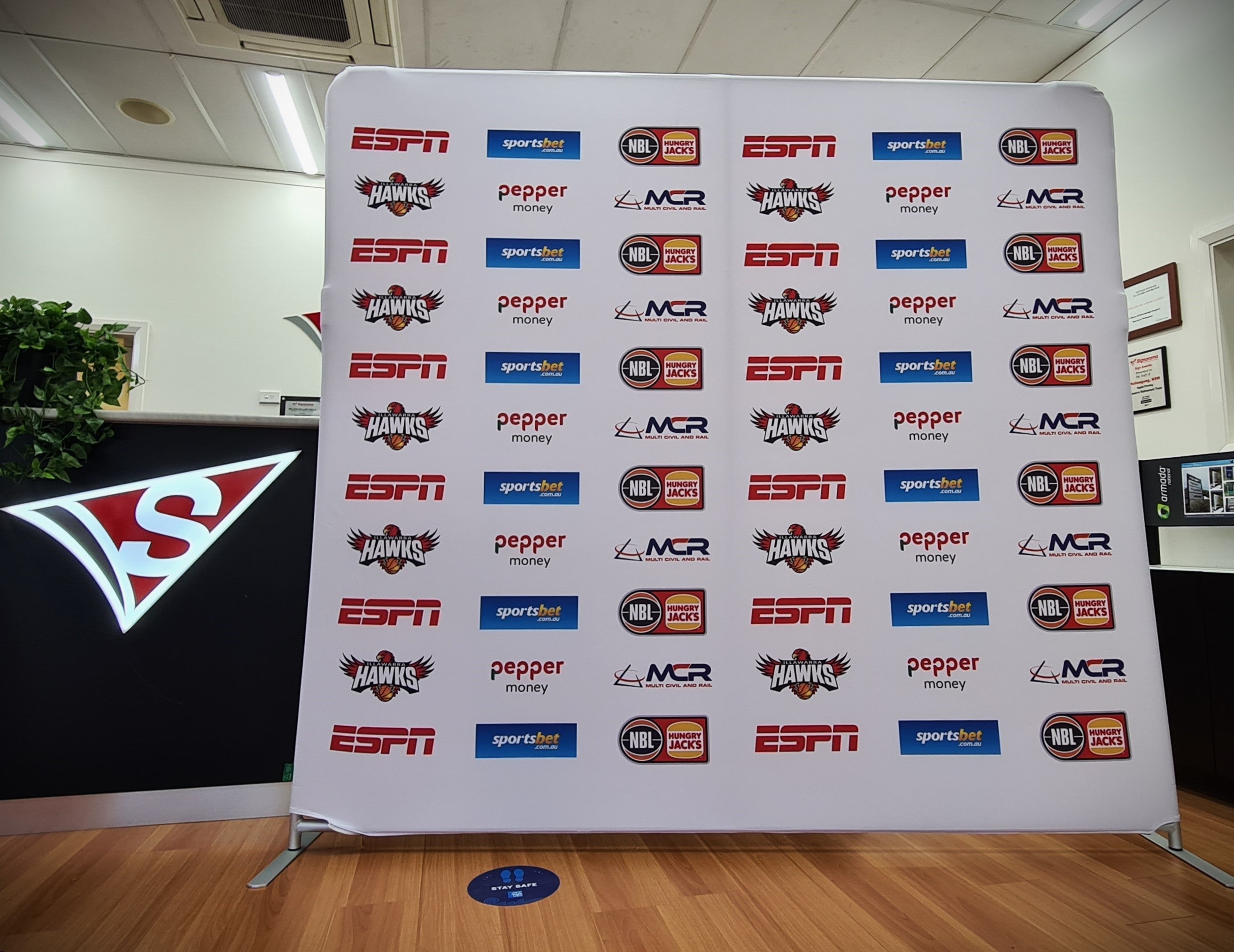 Illawarra Hawks & WEC Signage Wollongong