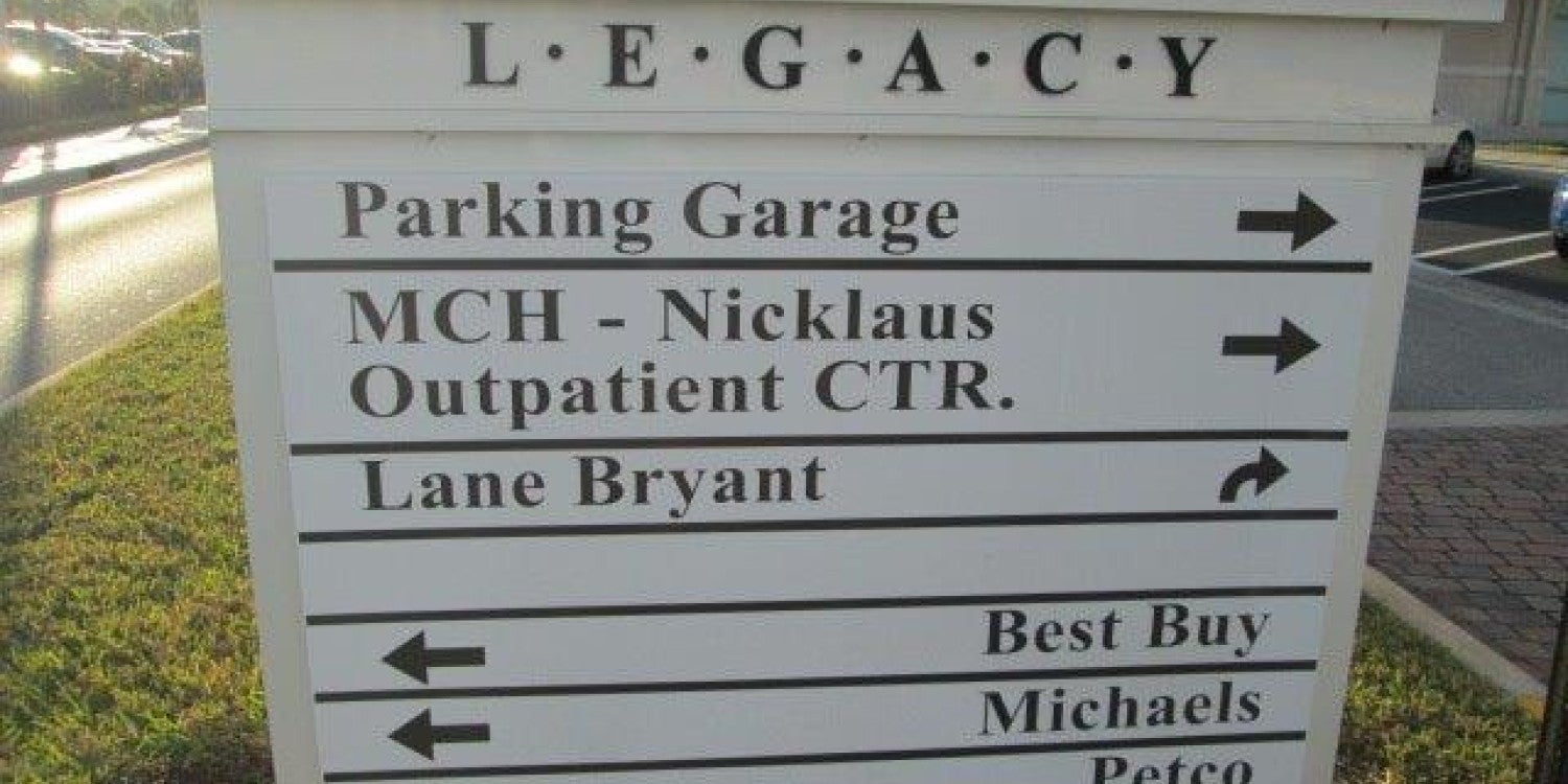 Directional Signs & Signage