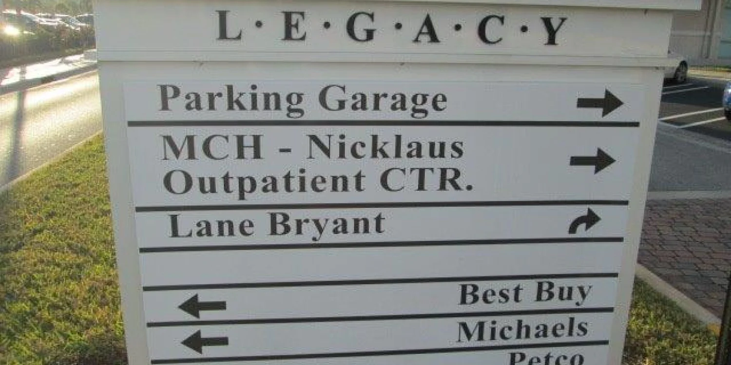 Directional Signs & Signage