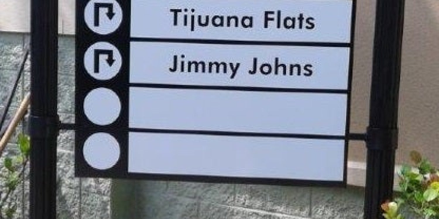 Directional Signs & Signage