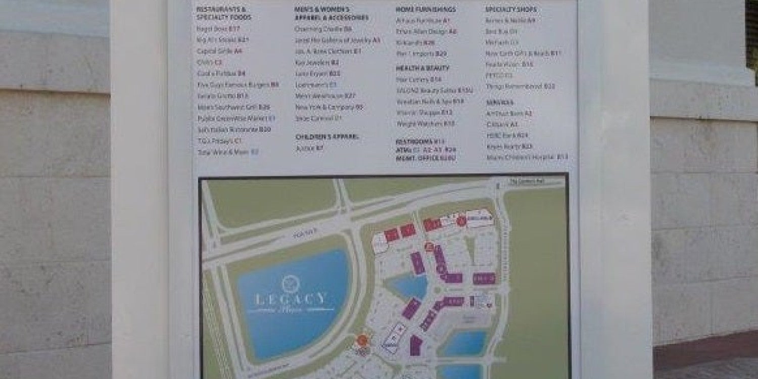Directional Signs & Signage