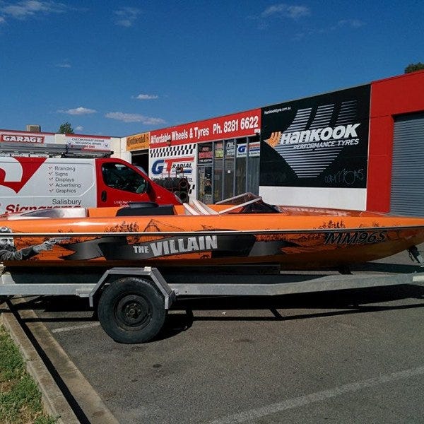 Custom Boat Graphics