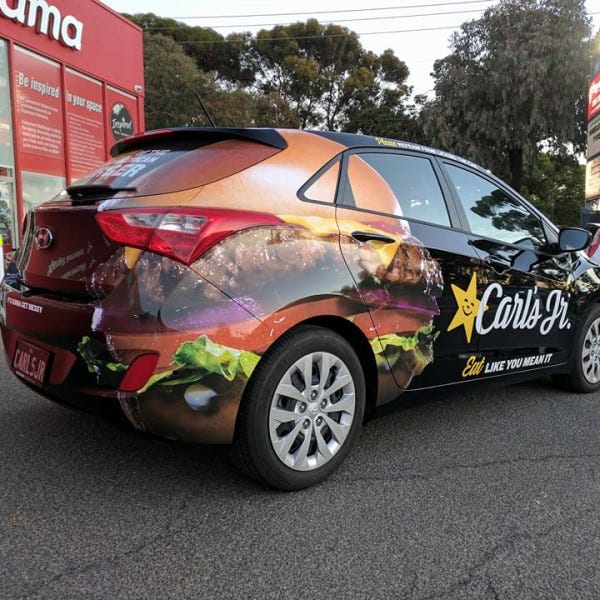 Carl's Jr - Vehicle Wrap
