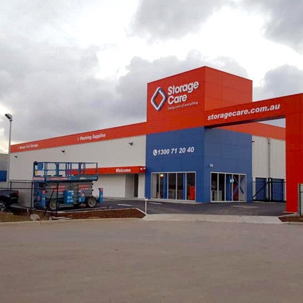 Storage Care: New Location Signage