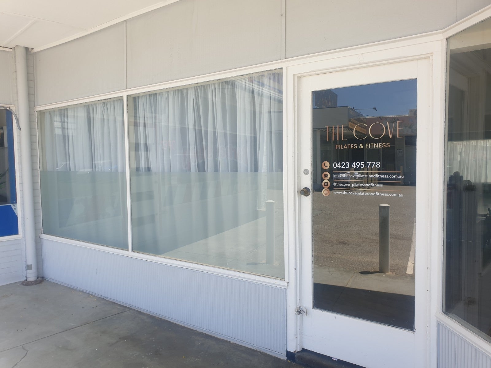 The Cove Pilates Signs