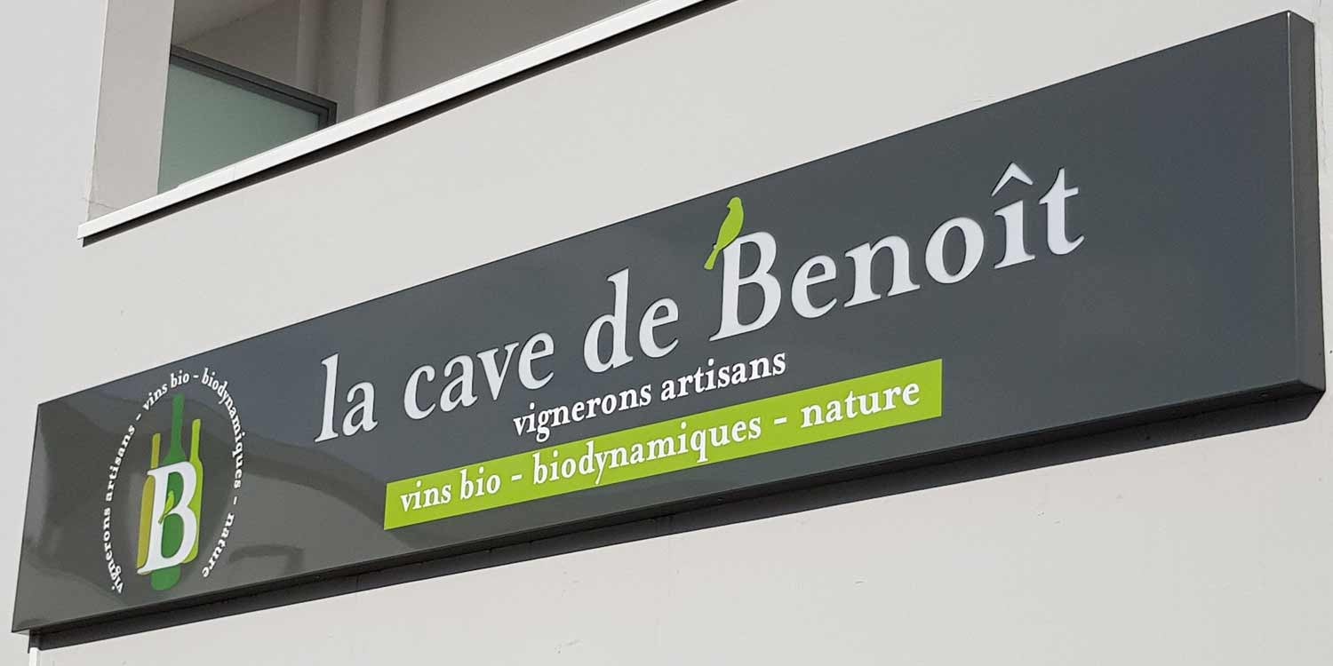 Enseigne caisson