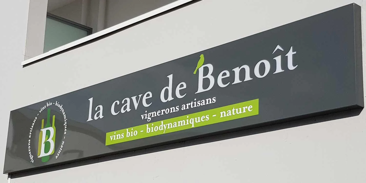 Enseigne caisson