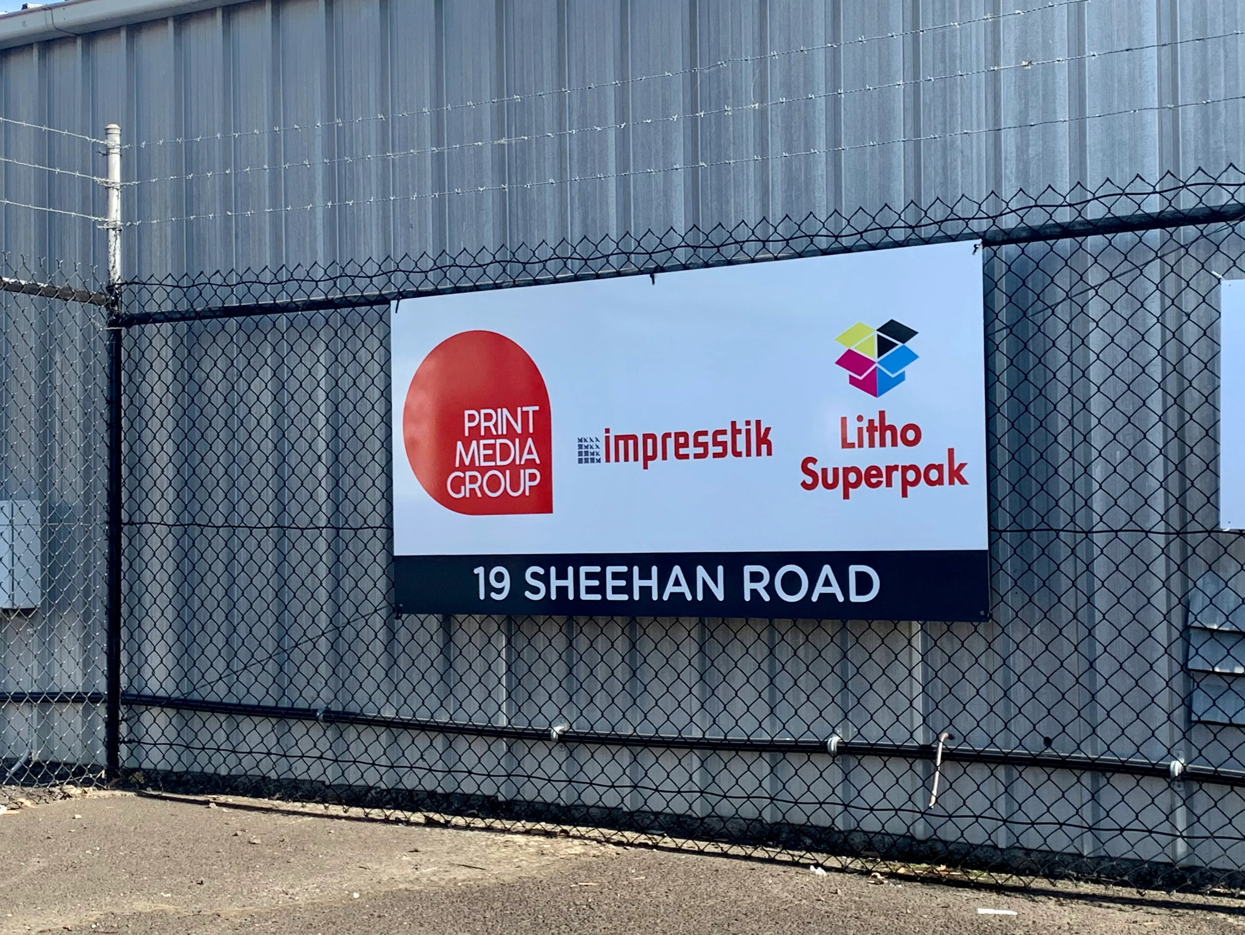 External Building Signage - Print Media Group - Heidelberg West.