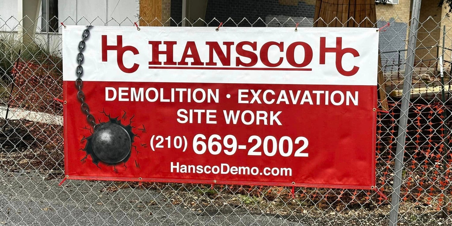 Hanging Banner Signs