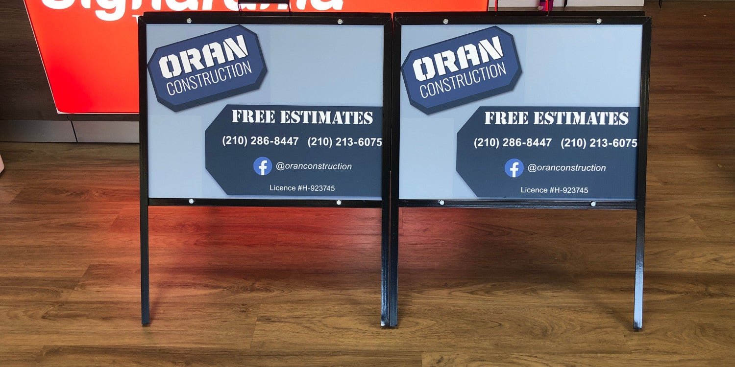 A-Frame & Sandwich Board Signs
