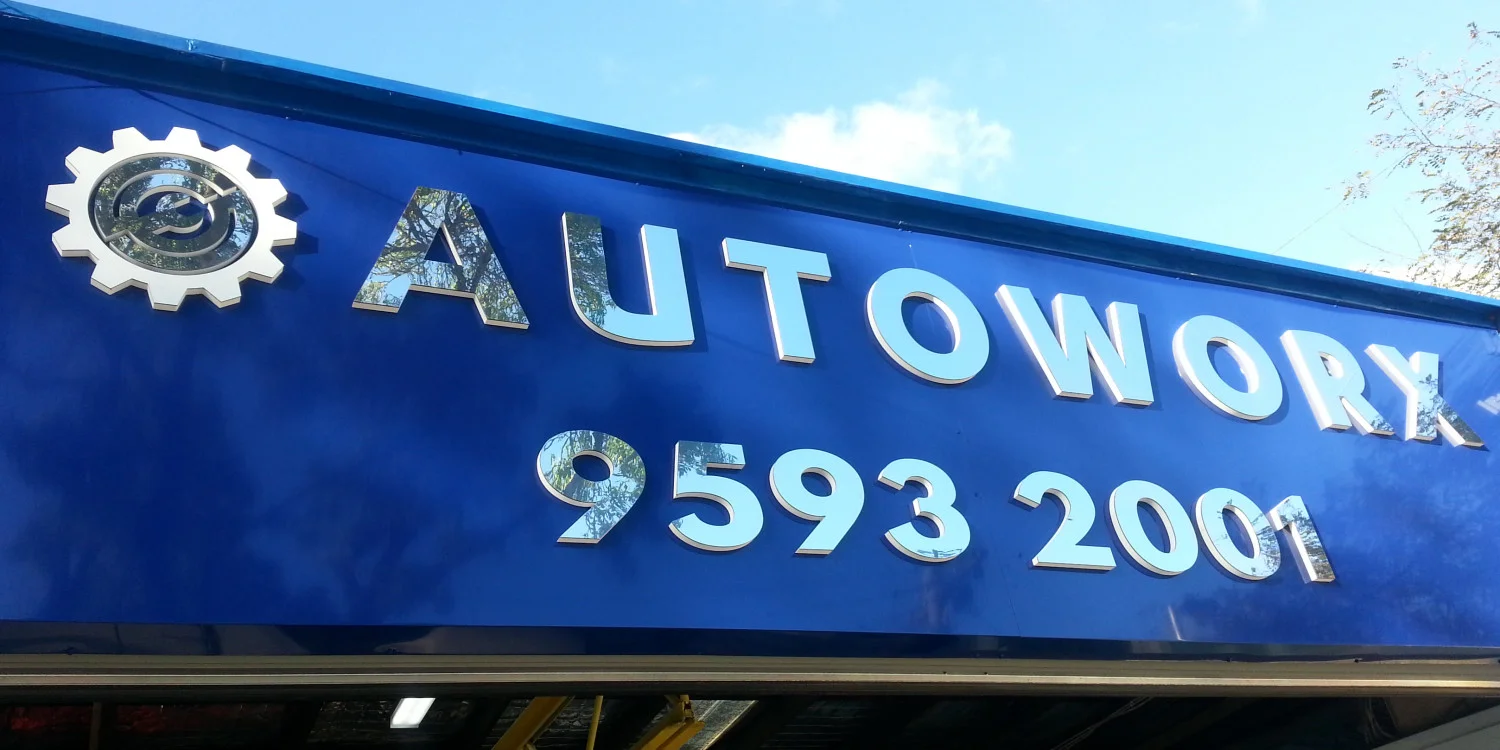 Laser Cut & Engraved Metal Signs