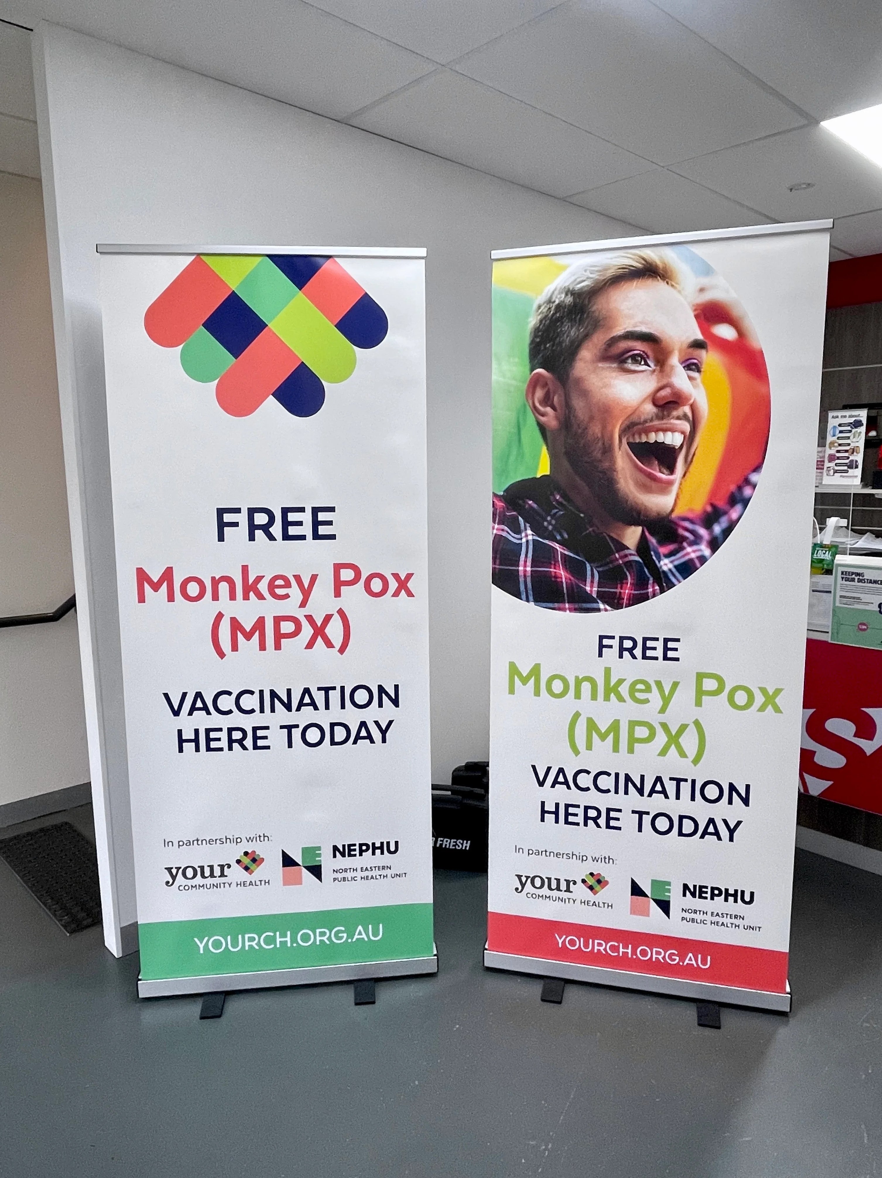 Pull-up Banners - Your Community Health