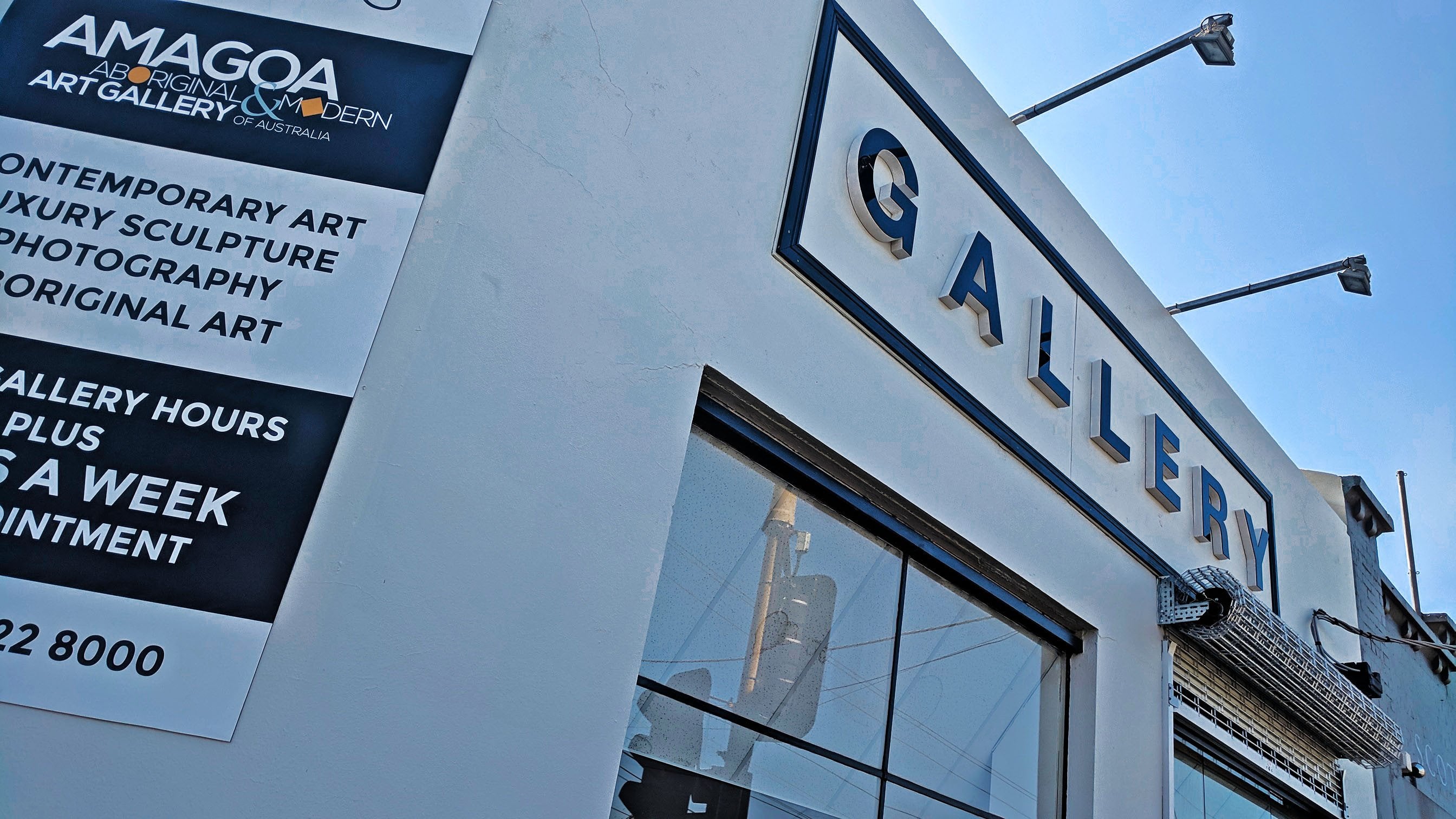 Amagoa Gallery 3D Lettering & ACM Signage