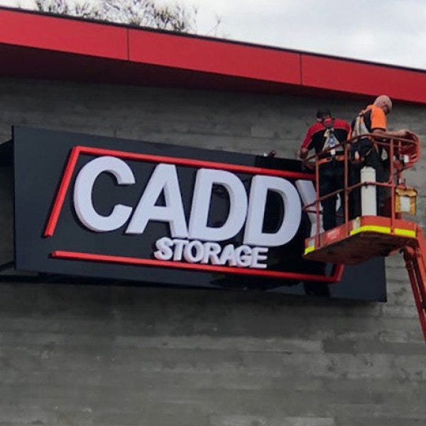 3D Signs for Caddy