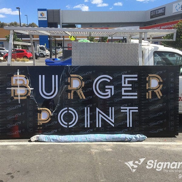 Install for Burger Point