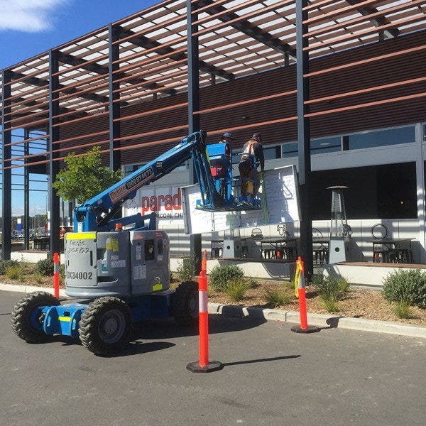 Install for Burger Point