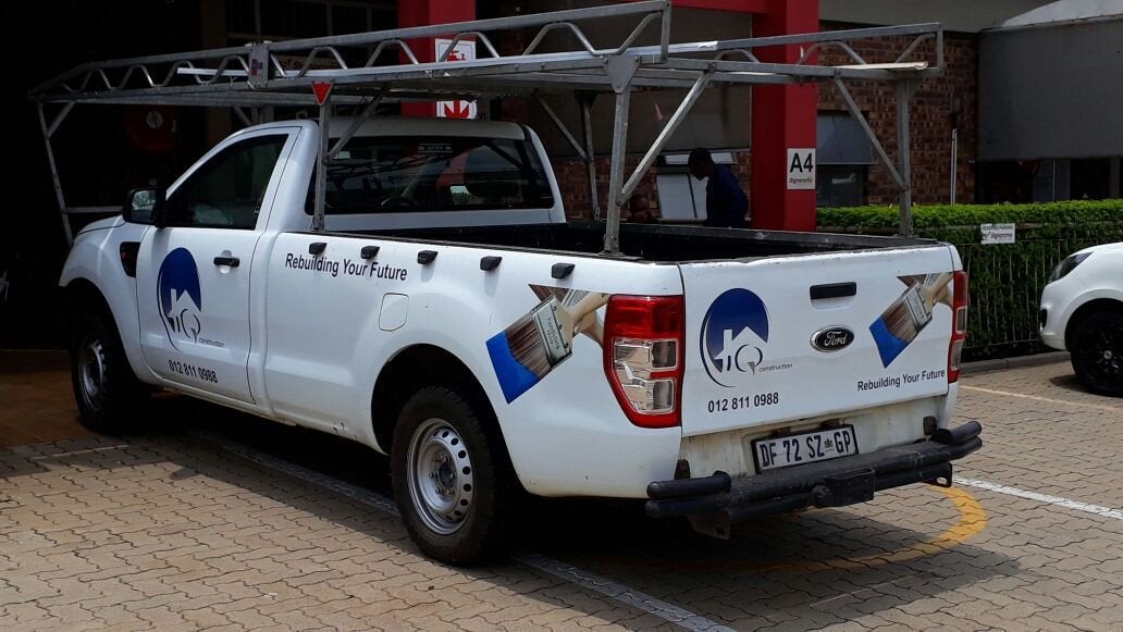 Decals on bakkies
