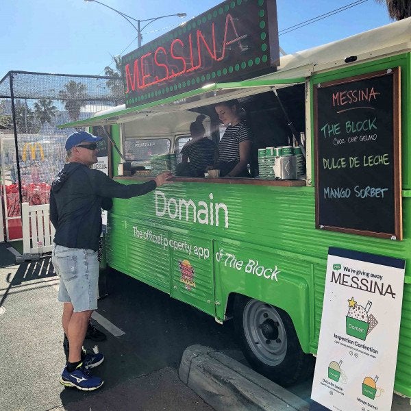 Domain Van Wrap for "The Block"