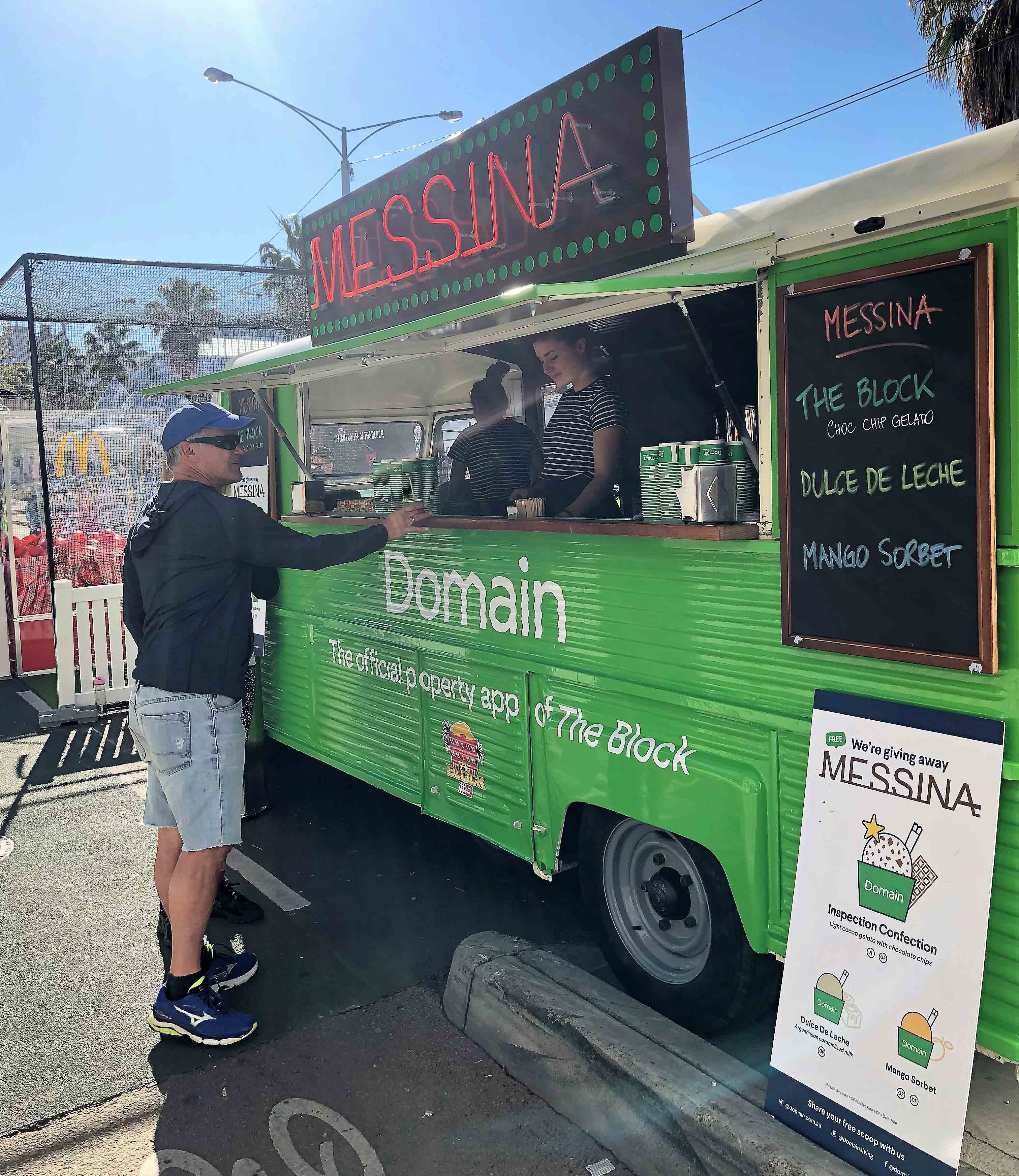 Domain Van Wrap for "The Block"