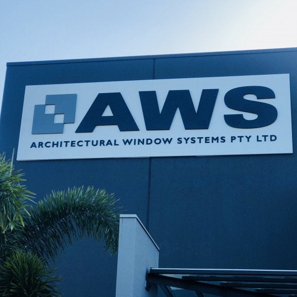 AWS - 3D external Fascia Signage