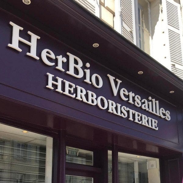Enseigne en lettres relief