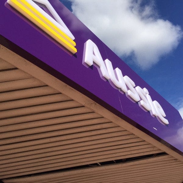 Aussie Fascia Acrylic Letters