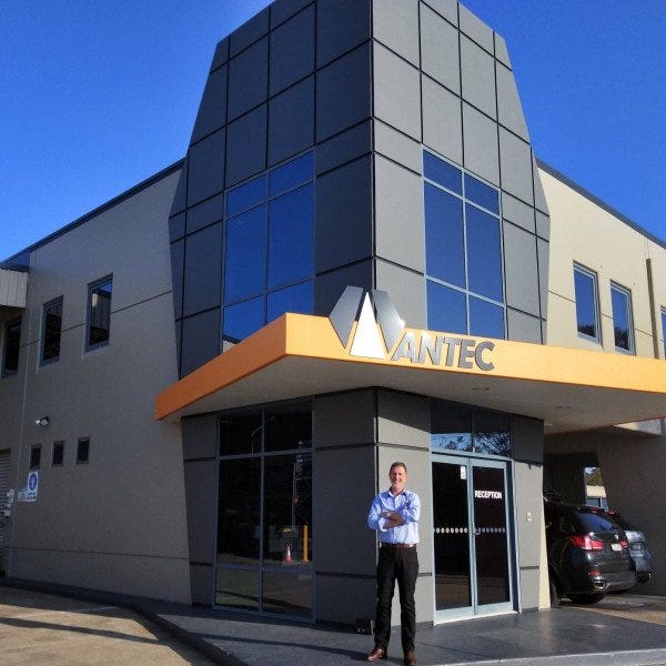 3D Building Signage for the Antec Group