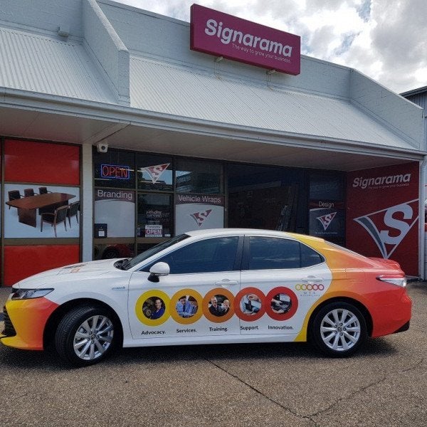 Partial Vehicle Wrap