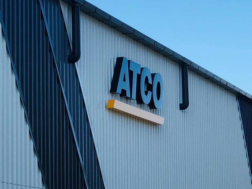 ATCO - Rebrand - 3D external Logos