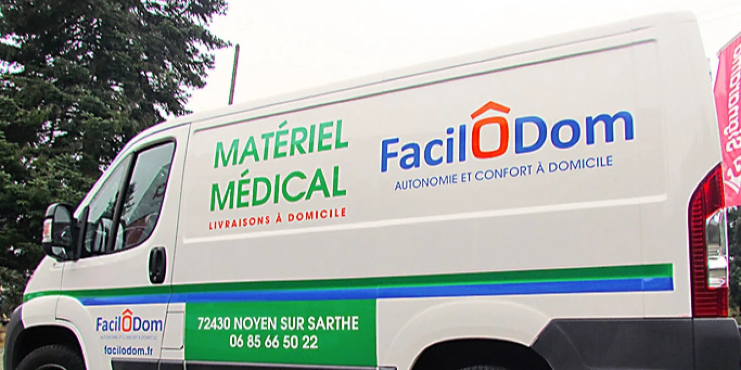 Publicité sur camion